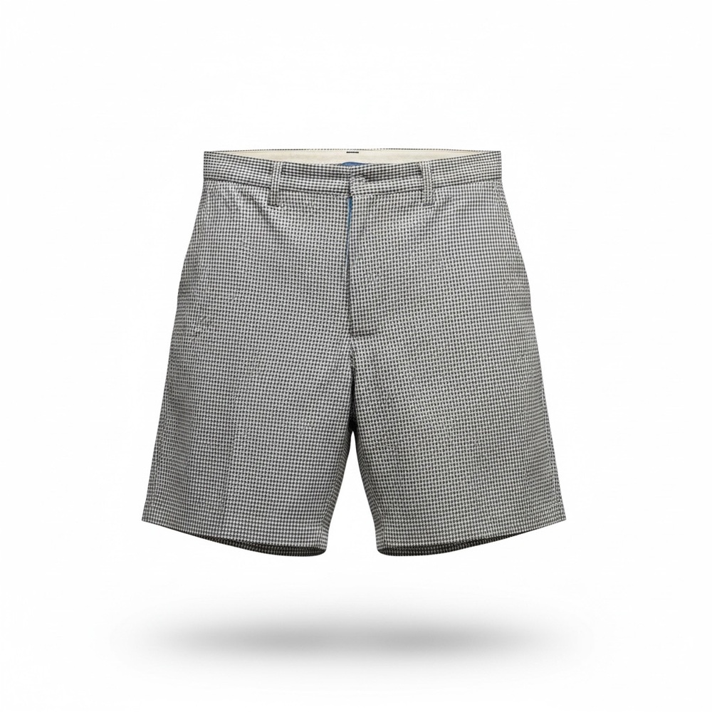 Callaway Men's Black and White Patterned Shorts